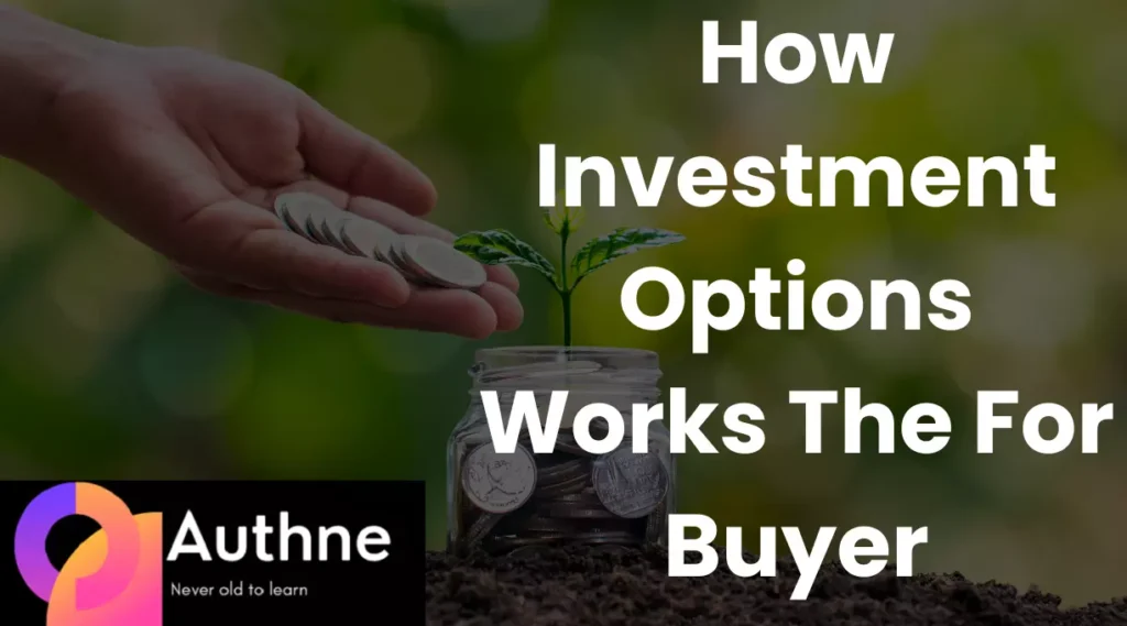 How Investment Options Works The For Buyer